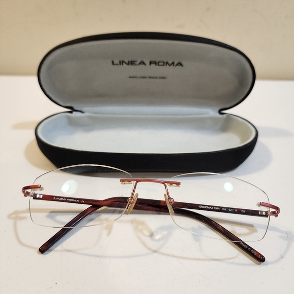 Linea Roma Made In Italy Eye Glasses frames - Picture 2 of 9